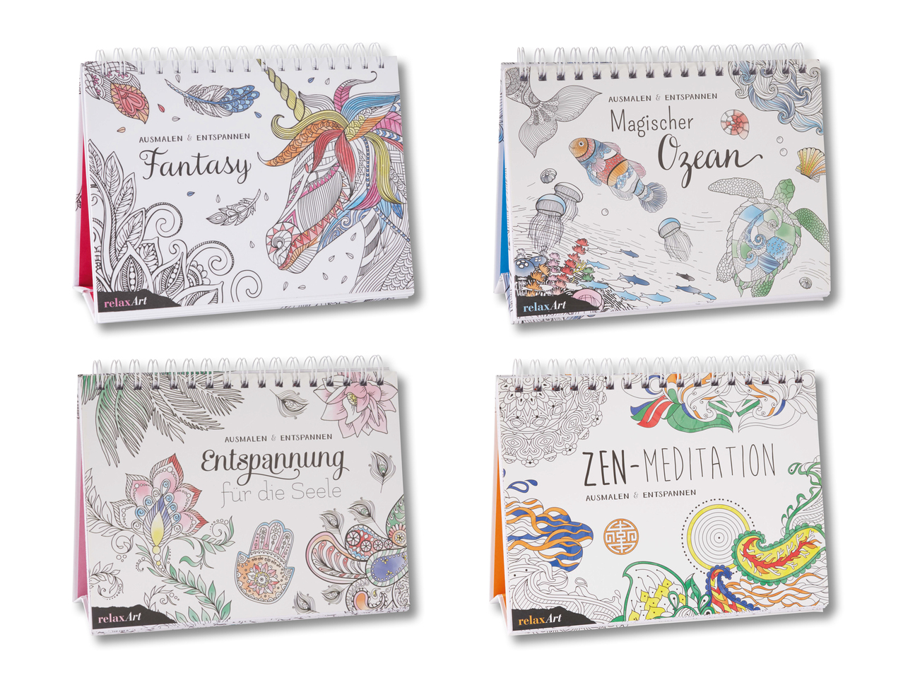 Carnet de coloriage pour adulte