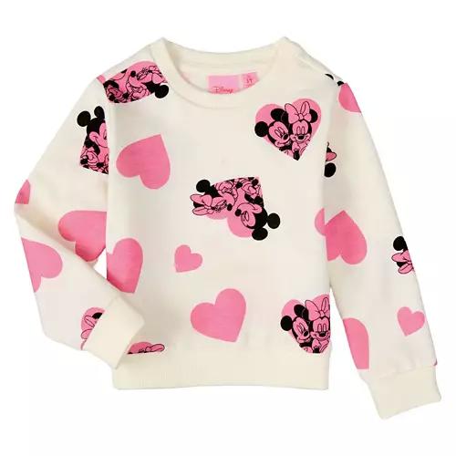 Children's Valentine's Day Pullover - Minnie, XS