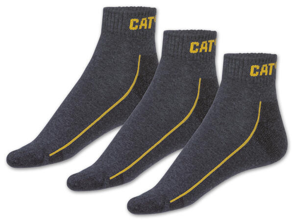 Cat(R) Herren Arbeitssneakersocken, 3 Paar
