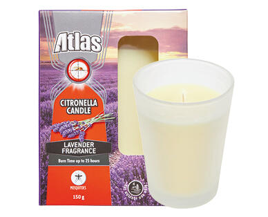 Citronella Glass Candle 150g