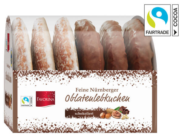 Feine Nürnberger Oblatenlebkuchen