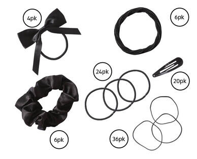 Assorted School Hair Accessories