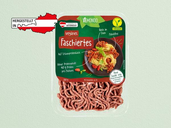 Pflanzliches Faschiertes