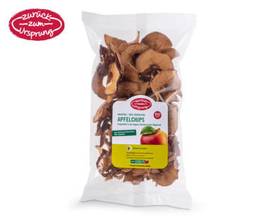 ZURÜCK ZUM URSPRUNG BIO-Apfelchips