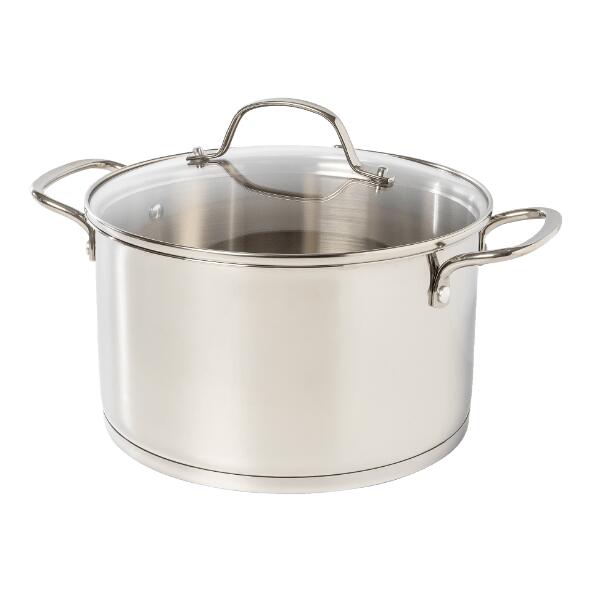 CROFTON(R) 				Casserole en acier inoxydable, 24 cm