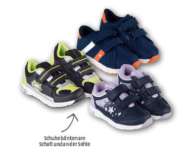IMPIDIMPI Kleinkinder-Schuhe mit Blinkfunktion