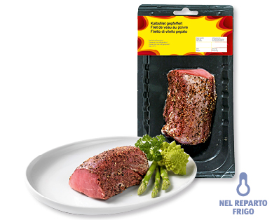 Filetto di vitello pepato