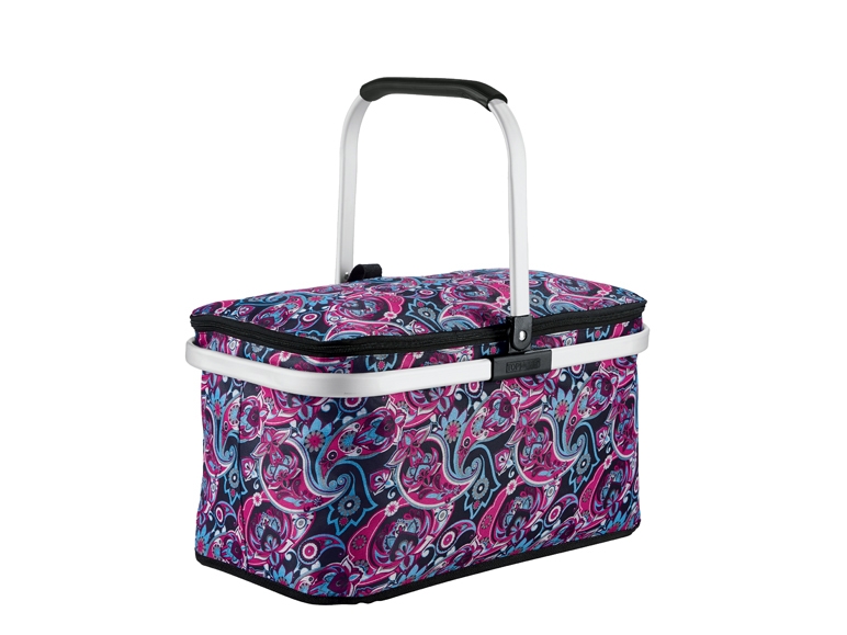 Shopping Basket with Closeable Cover