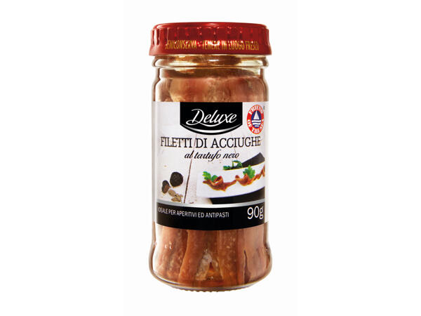 Anchovy Fillets with Black Truffle