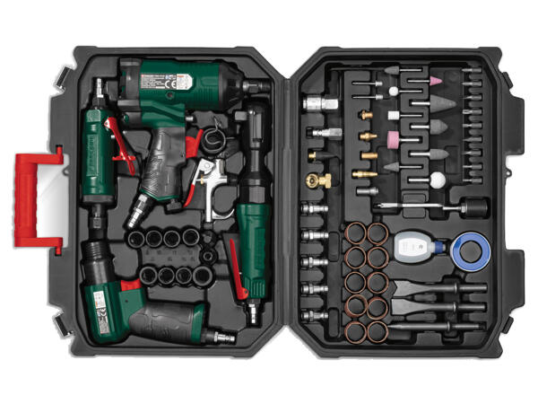 Druckluftwerkzeug-Set, 71-teilig