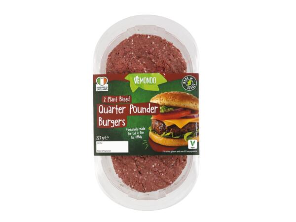 Plant Based Quarter Pounders
