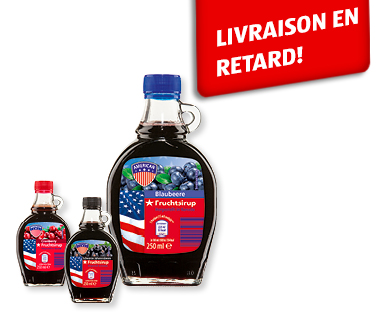 Sirop de fruits TASTE OF AMERICA