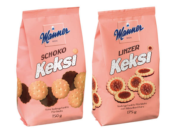 MANNER Linzer- oder Schoko-Keksi