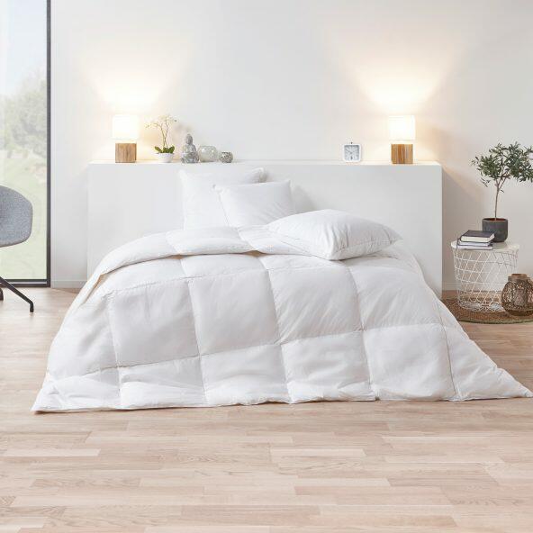 QUALITY TEXTILES(R) 				Couette en duvet XXL, 2 pers.