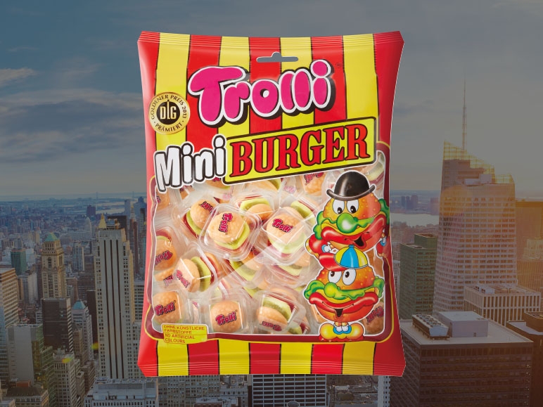 Bonbons mini-burgers Trolli