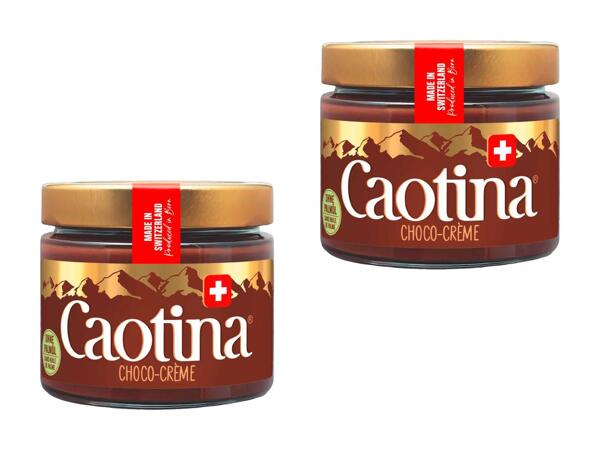Choco-crème Caotina Wander, pack de 2