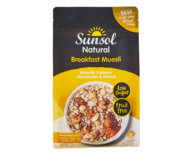 Sunsol Breakfast Muesli 500g