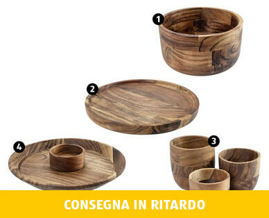 CROFTON(R) 
 CIOTOLE/VASSOI IN LEGNO DI ACACIA