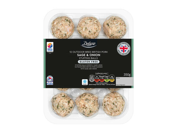 Deluxe 12 Sage & Onion Stuffing Balls