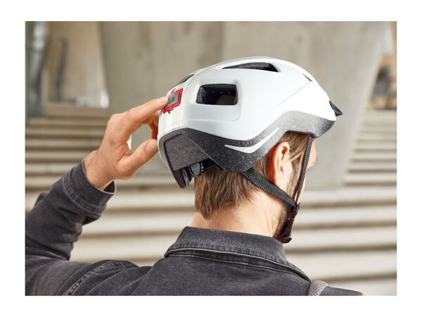Crivit Adults' Bike Helmet with Light