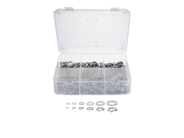 Assorted Washers, Shrink Tubing Assortment or Hose Clips