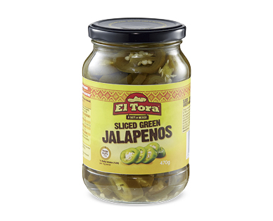 EL TORA SLICED GREEN JALAPENOS 470G