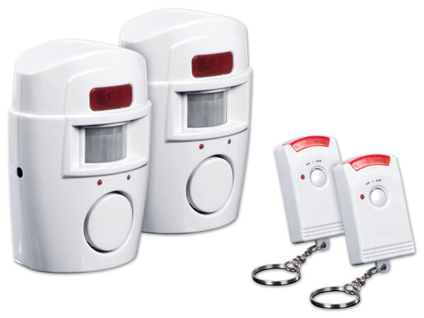Easymaxx Security Bewegungsmelder, 2 Stück
