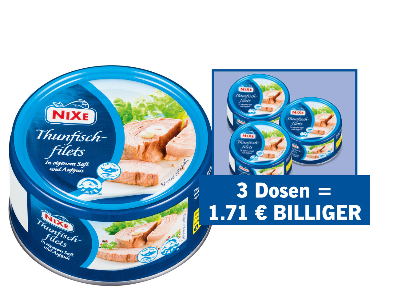 NIXE Thunfischfilets