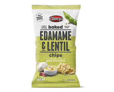 Clancy's Baked Edamame & Lentil Chips