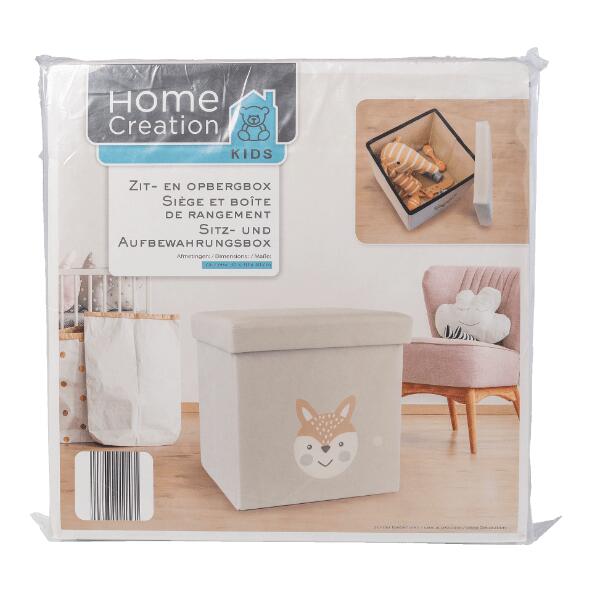 HOME CREATION KIDS(R) 				Panier siège avec bac de rangement