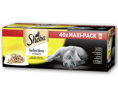 Sélection à la volaille en sauce SHEBA(R)