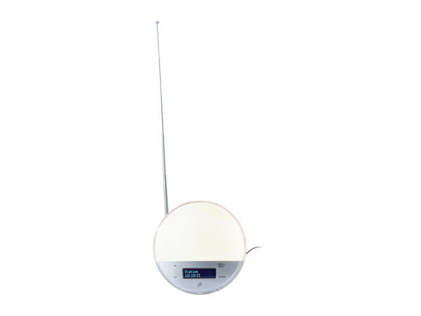 Auriol Light Alarm Clock with DAB+ Radio