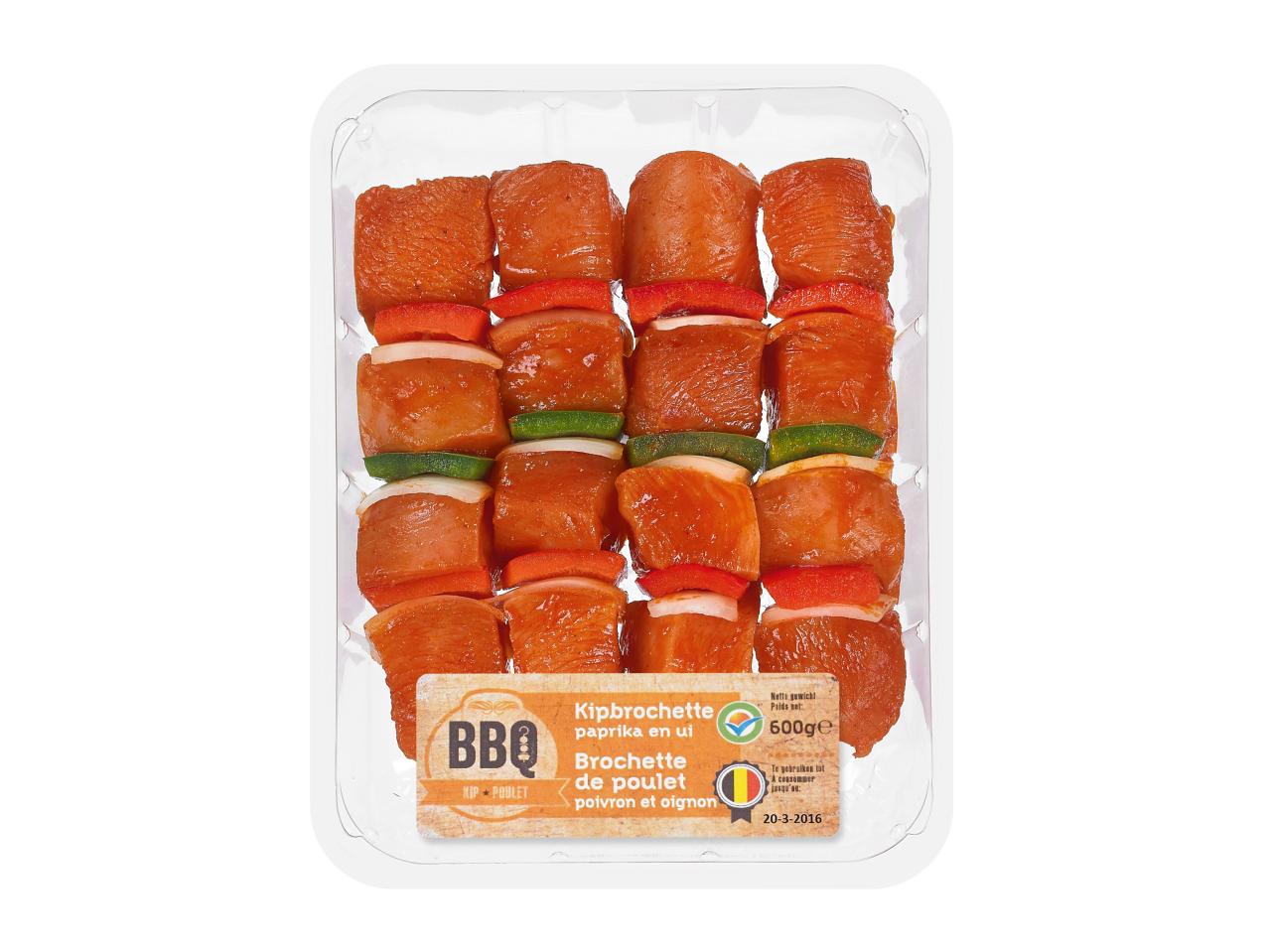 Kippenbrochettes