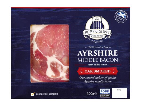 Robertson's Ayrshire Middle Smoked Bacon