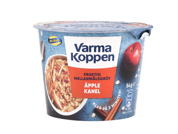 Blå Band Varma Koppen Gröt Äppel/Kanel
