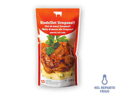 Filetto di manzo alla Stroganoff