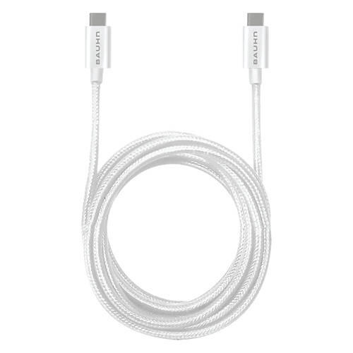 6 ft Charging Cable - USB C to USB C, White