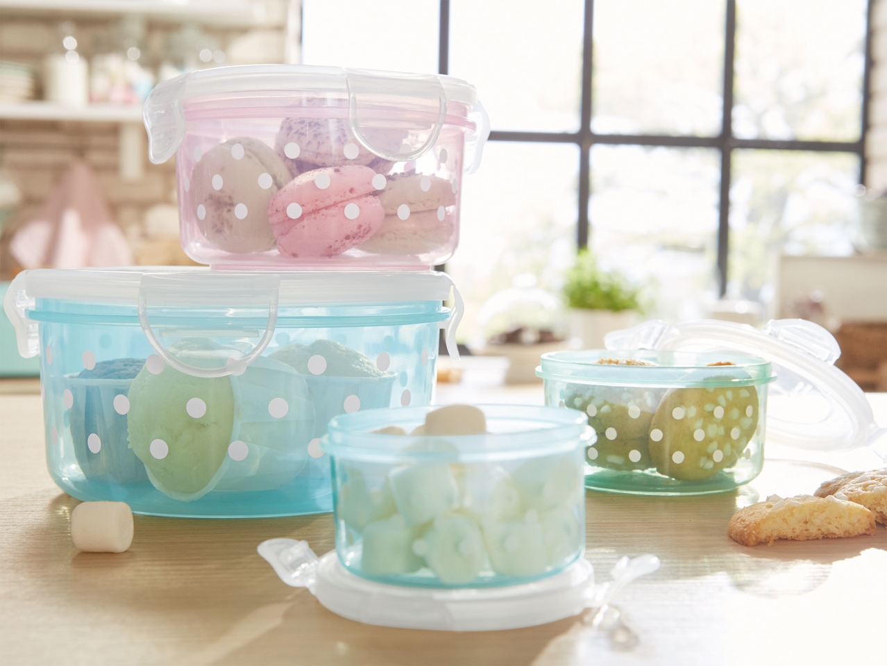 Set contenitori salvafreschezza, 4 pezzi