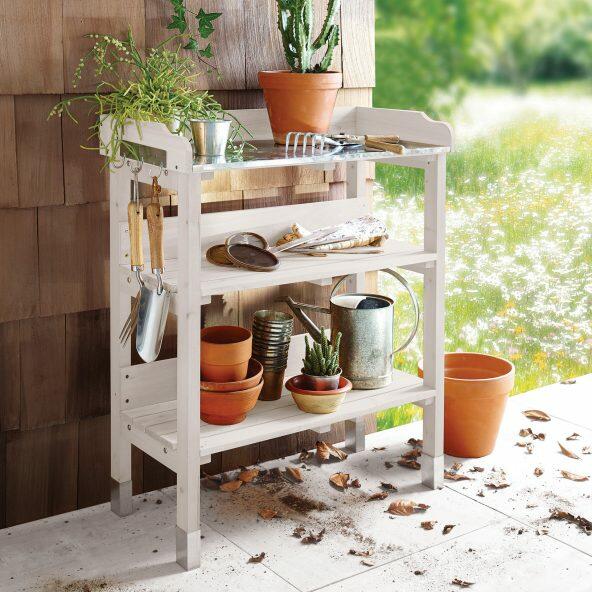 GARDENLINE(R) 				Table de rempotage en bois