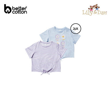 Children's Cotton Tee 2pk or Top 1pk