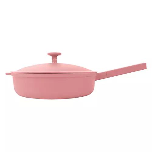 8" Pink Mini Cast Aluminum Pan with Lid