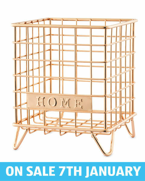Gold Home Mini Wire Storage