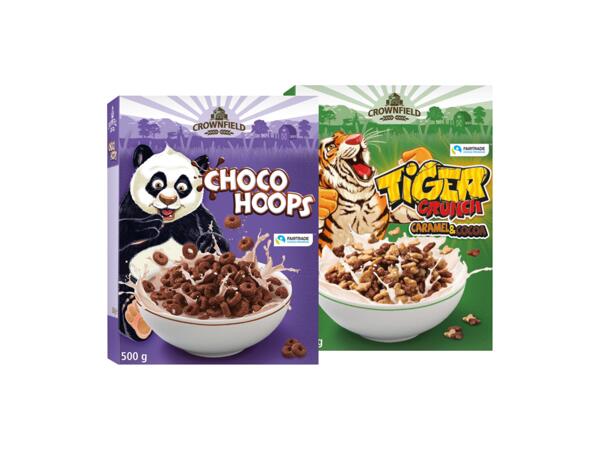 Chokladringar/ Tiger crunch