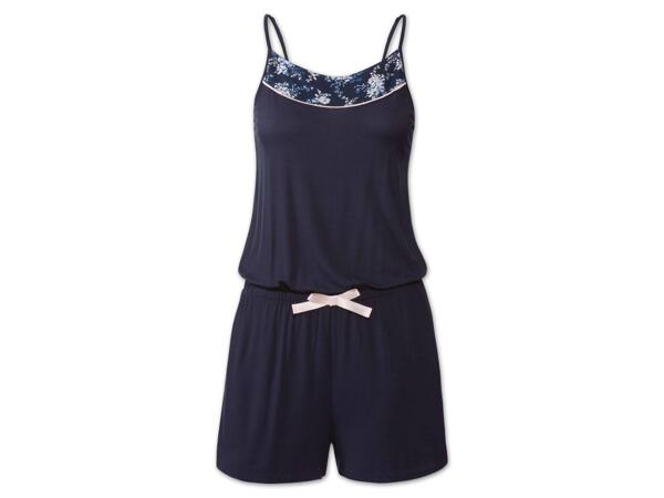 Damen Schlaf-Jumpsuit