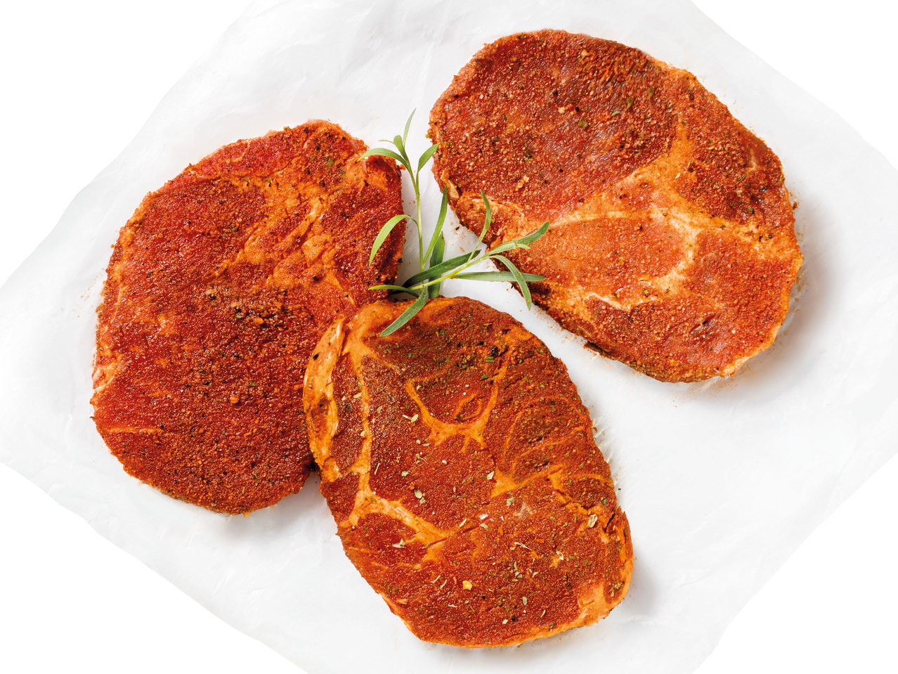 GRILLMEISTER Schweinenackensteaks mariniert