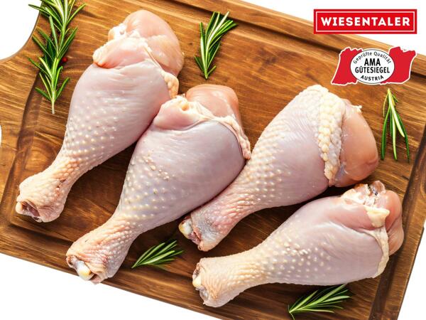 Frische Maishendl Unterkeulen