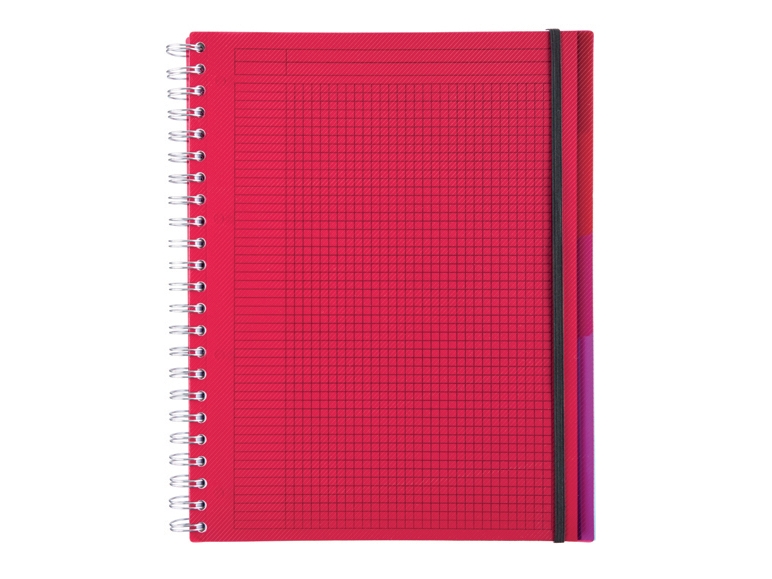 Spiral-Bound Notebook with Dividers