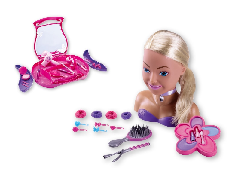 Simba(R) Doll's Styling Head or Make-up Case
