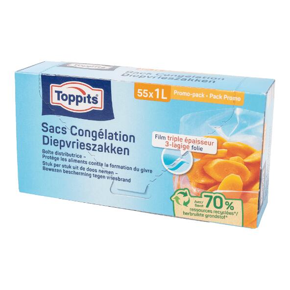 TOPPITS(R) Sachets de congélation