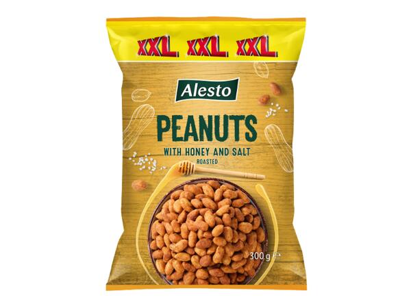 XXL Peanuts with Honey & Salt